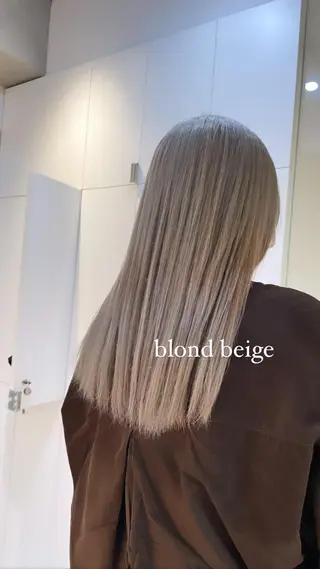 セミロング カラー 🫧柔色/トレンド カラー/川辺晴加のヘアスタイル