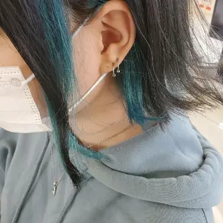 カラー 北野 親善のヘアスタイル