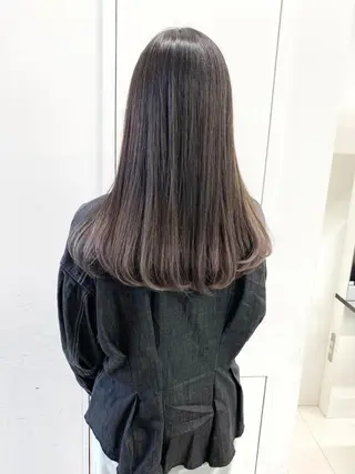 ロング パーマ ✨髪質改善✨山口 ✨矯正　カラー✨のヘアスタイル