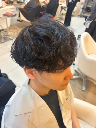 パーマ メンズ 🍓似合わせカット× パーマ／矢木🍓のヘアスタイル