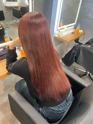 カラー 札幌ブリーチなし 👑ヒリュウのヘアスタイル