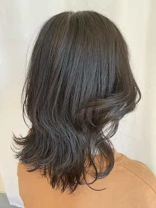 ミディアム 血分 優人のヘアスタイル