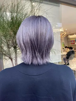 ミディアム カラー メンズ risa 。のヘアスタイル
