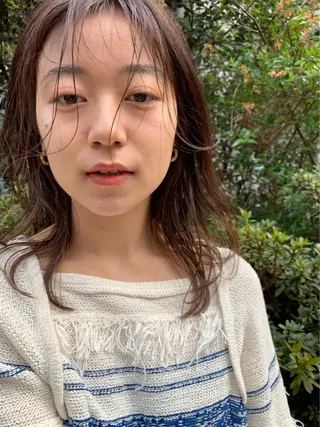 ロング パーマ カラー ヘアアレンジ akari ♡のヘアスタイル