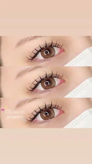 マツエク・マツパ chacha bla nc Amie 沖田のマツエク・マツパデザイン