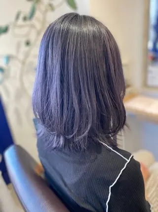 ミディアム 【ミルメルシー】 HARUKAのヘアスタイル