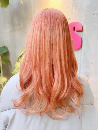 ロング カラー ヘアアレンジ Days 透明感カラーのヘアスタイル