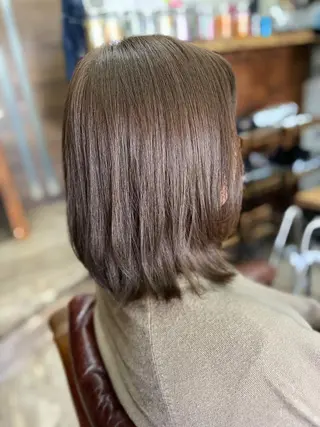 ミディアム カラー 💎白髪染めも対応 🙆👌山本明菜のヘアスタイル