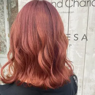 ミディアム カラー Sia中野新橋　店長 田中　優莉乃のヘアスタイル