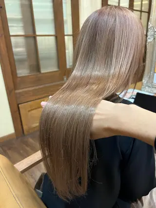 ロング 🎖️No1.高評価 ✨髪質改善/水素ケアのヘアスタイル