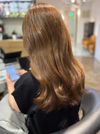 カラー 札幌美容室♡西塔 瑠音🎀のヘアスタイル