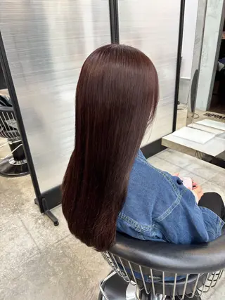 ロング カラー 🌷艶感カラー🌷 富施　優花のヘアスタイル