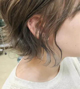 ショート カラー ヘアアレンジ 溝口 ひなこのマツエク・マツパデザイン