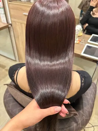 ロング カラー Aimi🎀 浦安/じゅわっと暖色のヘアスタイル