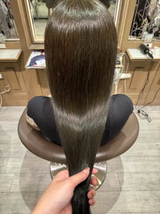 ロング カラー 堀江美容室 千晶のヘアスタイル