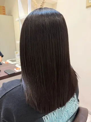 セミロング 田中 拓人のヘアスタイル