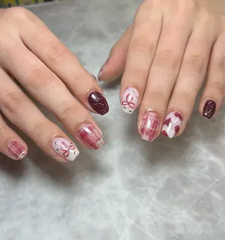 ネイル MAMIネイリスト UNELMA所属のネイルデザイン