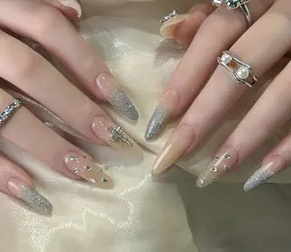 ネイル By moonネイル 🌷ワンホン/韓国風のネイルデザイン