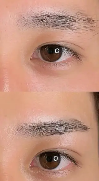 メンズ アイブロウ Rara oomiyaのマツエク・マツパデザイン