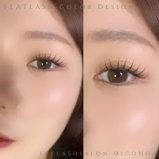 マツエク・マツパ MicoNoa Asamiのマツエク・マツパデザイン