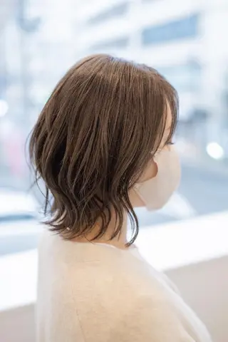 ミディアム カラー Lazo/ 原弥和子のヘアスタイル