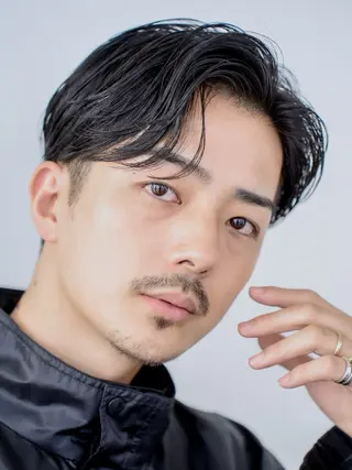 ミディアム パーマ メンズ 原宿/メンズパーマ 悠里のヘアスタイル