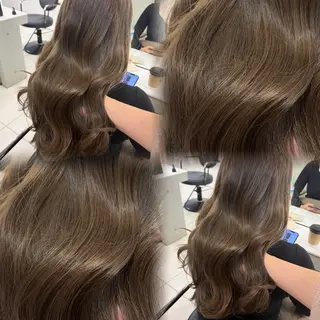 ロング 🎀透明感カラー🎀 稲垣至恩🎀のヘアスタイル