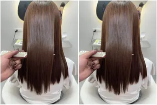 ロング 【メンズ特化】池袋 韓国スタイル飯塚のヘアスタイル