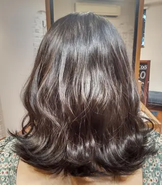 ミディアム 佐久間 将のヘアスタイル
