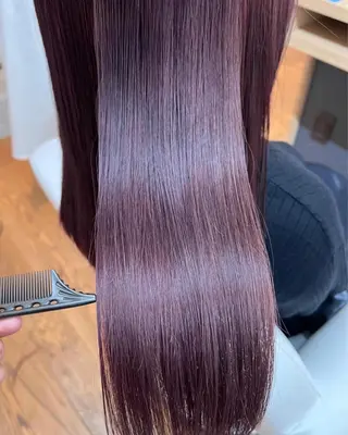 ロング テクニカルディレクタ ー葛西凌大のヘアスタイル