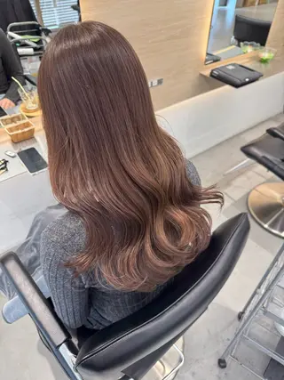 カラー ナカバチ ユイ🌼 Rizm greenのヘアスタイル