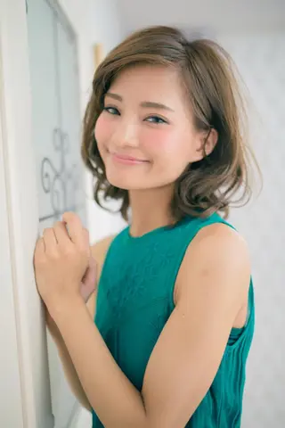 ミディアム 笠谷 正之のヘアスタイル