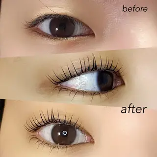 マツエク・マツパ ruhe eyeのマツエク・マツパデザイン