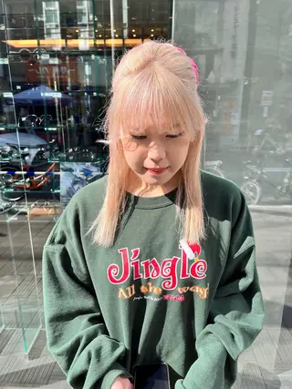 ロング カラー ショート/パーマ/ カラー/FUKOのヘアスタイル