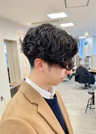 パーマ メンズ 🌱メンズ特化🌱 ニュアンス/リョウガのヘアスタイル