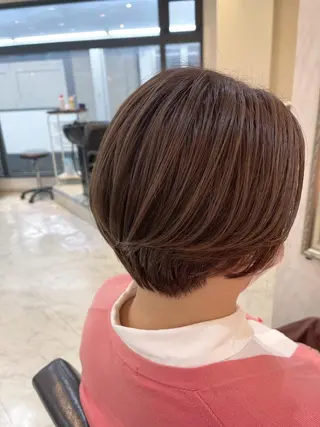 ショート カラー ☆毎月先着15名まで ☆シバタユートのヘアスタイル