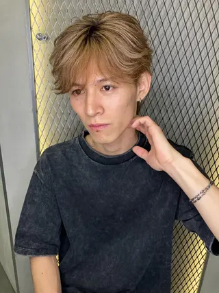 カラー メンズ 透明感カラー/ 髪質改善町田佑人のヘアスタイル