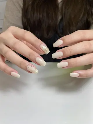 ネイル By moonネイル 🌷ワンホン/韓国風のネイルデザイン