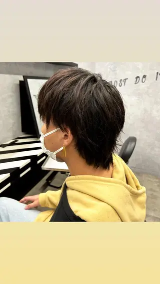 メンズ 縮毛矯正・髪質改善 特化 出納 直起のヘアスタイル
