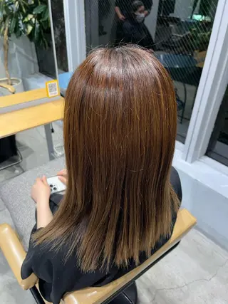 ミディアム -みつま はるな-のヘアスタイル