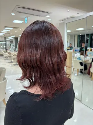 カラー 🎀暖色カラー/透明 感カラー/ひな🎀のヘアスタイル