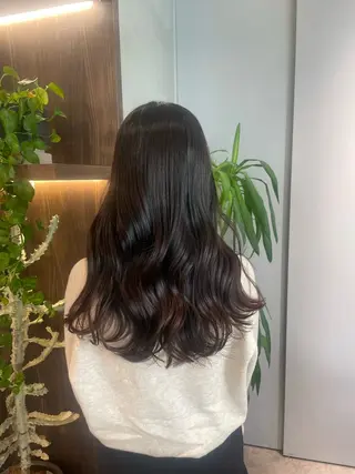 ロング ハイトーン/透明感 yuinaのヘアスタイル