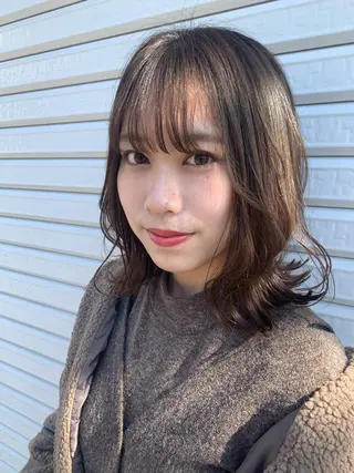 ミディアム カラー 血分 優人のヘアスタイル