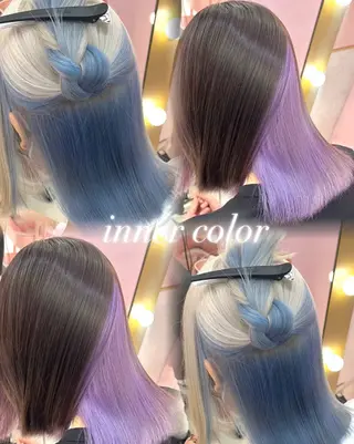 ミディアム カラー ブリーチ指名 No.1🦋KOKIのヘアスタイル