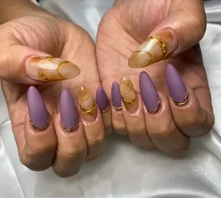 ネイル 岩田 麻里奈のネイルデザイン