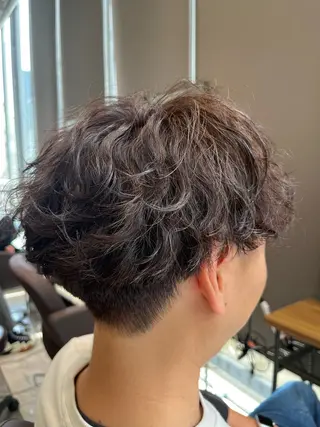 ショート メンズ LucksiMie ginza 明松のヘアスタイル