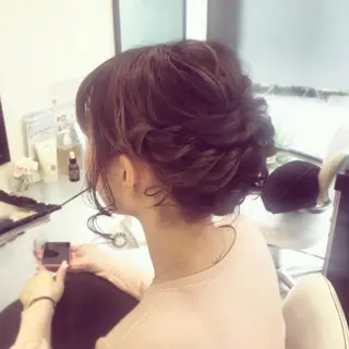 ヘアアレンジ LUMIA/オーナー 西田わかばのヘアスタイル
