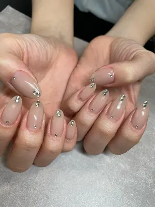 セミロング ネイル Ｍ☆NAIL asamiのネイルデザイン