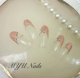 ネイル ニュアンスネイル🌈 MYU Nailsのネイルデザイン