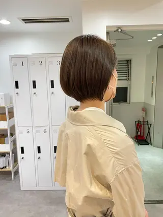 ショート 木下英治/ボブ ショート銀座のヘアスタイル